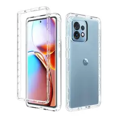 SPACE - CASE 360 PARA MOTOROLA EDGE 60 FUSION- TRANSPARENTE