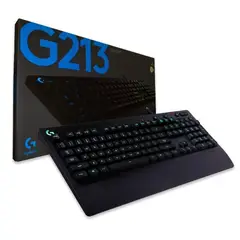 LOGITECH - Teclado Gamer G213 Prodigy Rgb Reposa Muñeca