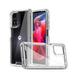 SPACE - CASE 360 PARA MOTOROLA G04S TRANSPARENTE