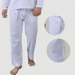 FORBER - Pantalón Blanco Largo Hombre