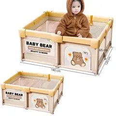 GENERICO - Corral Infantil de Tela Oxford 180 x 120 cm