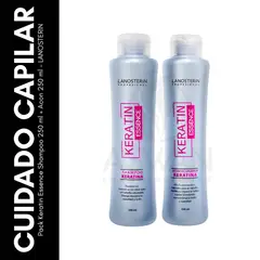 GENERICO - Pack Keratin Essence Shampoo 250 ml + Acon 250 ml - LANOSTERIN