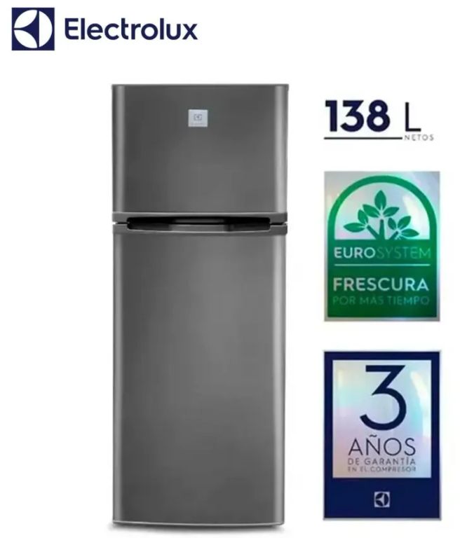 Refrigeradora 138 Litros Silver ERT18G2HNI