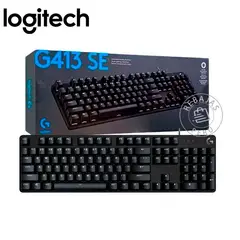 LOGITECH - Teclado Mecánico Gamer G413 SE Retroiluminado Blanco USB