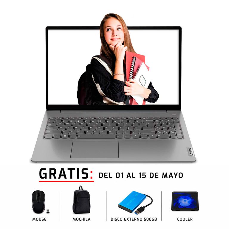 Laptop V15 G3 156 Intel Core i3 1315U 16GB 512GB GRIS MIPCLISTA MI PC LISTA