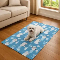 GENERICO - Manta Gel Refrescante Para Mascota - Talla S - (Celeste)