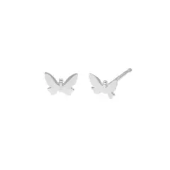 BALIQ - Aretes Mariposa Plata 925 Niña