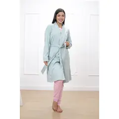 KYM MULTIUSOS - BATA DE MUJER ALGODÓN