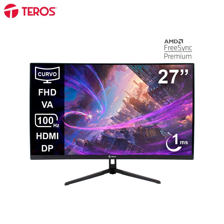 MONITOR CURVO TE-2732S 27 FHD