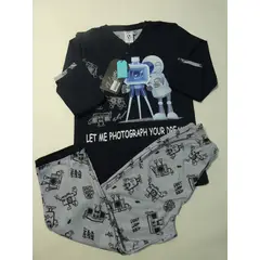 KYM MULTIUSOS - PIJAMA DE NIÑO ALGODON