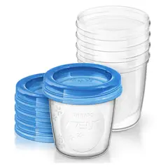 PHILIPS AVENT - Recipiente De Leche 5 Pzstransparente 180 Ml Avent