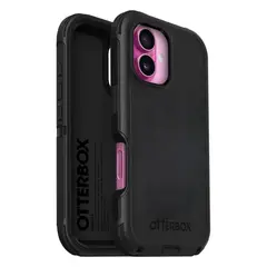 OTTERBOX - Funda Premium Case Defender Antigolpe para iPhone 16 - NEGRO