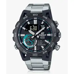 EDIFICE - Reloj Análogo - Digital ECB-40DB-1ADF Hombre