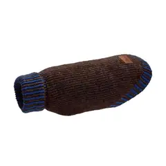 HUNTER - Sueter para Perro Odense 55 + Gorro para Humano MarrónAzul