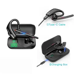 NEW BEE - Audifono Profesional de manos libres con estuche de carga M51