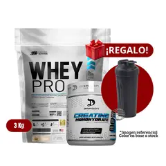 UNIVERSE NUTRITION - Proteína Whey Pro 3Kg Cookies+Dragon Pharma 1 Kg+Shaker