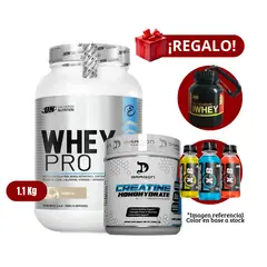 UNIVERSE NUTRITION - Proteína Whey Pro 11Kg Vainilla+Dragon Pharma 1 Kg+Portaproteína+XB