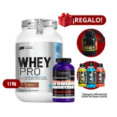 UNIVERSE NUTRITION - Whey Pro 11Kg Chocolate+Ultimate Nutrition 300g+Portaproteína+XB