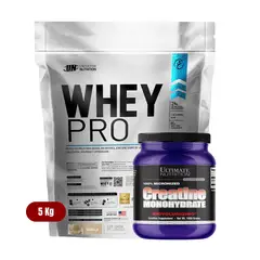 UNIVERSE NUTRITION - Proteína Whey Pro 5Kg Vainilla+Ultimate Nutrition 1 Kg