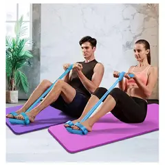 GENERICO - Ligas De Resistencia Tracción Con Pedal Para Entenamiento