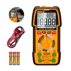 INGCO TOOLS - Multímetro Digital Rms 6000 Ingco Electricista - Dm310002