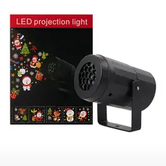GENERICO - Proyector LED Navideño Multicolor con Efectos Animados