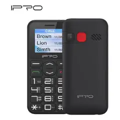 IPRO - Celular Básico F183S Radio FM Camara Teclas Grandes Negro