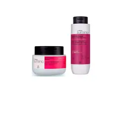 NATURA - Acondicionador y mascara cabello quimicamente dañado Lumina fv012026