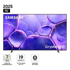 SAMSUNG - Televisor 75 Crystal Uhd U8000f Smart Tv 2025