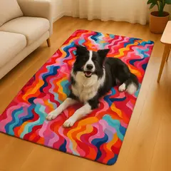 GENERICO - Manta Gel Refrescante Para Mascota - Talla M - (Multicolor)