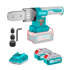 TOTAL TOOLS - Máquina De Termofusión Inalámbrica 20v 2bat1carg - Total