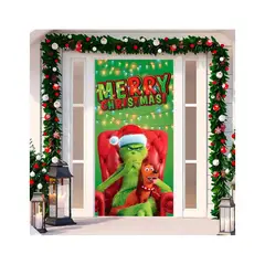 GENERICO - Funda Navideña Para Puerta 410878-3-6