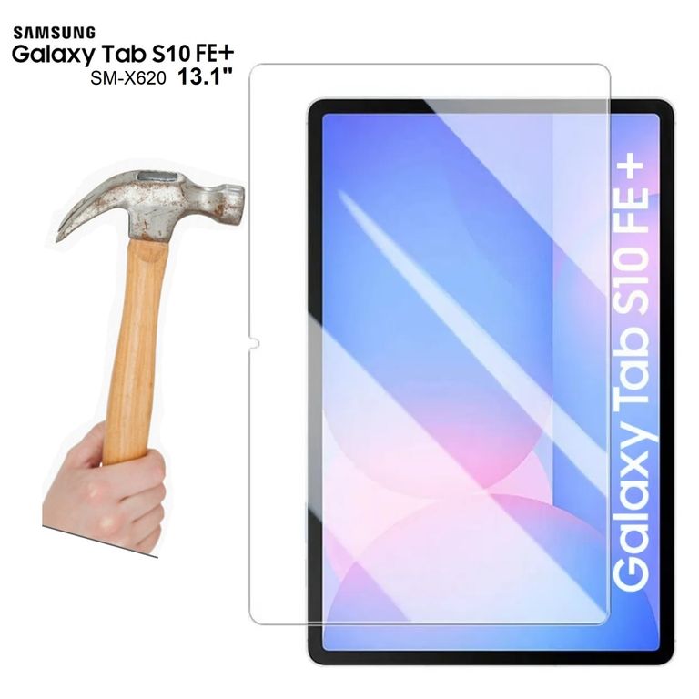 Mica de Vidrio Protector para Samsung Tab S10 FE+ Plus 13.1 SM-X620