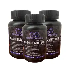 ALKALINE CARE - Citrato de Magnesio 300 cápsulas