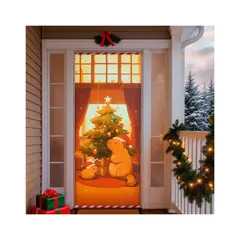 GENERICO - Funda Navideña Para Puerta 410878-3-14