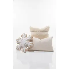 ZALMOHADAS - Set Cojines Navideños 3 Unidades en Beige Estilo Nórdico
