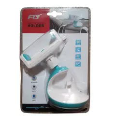 FLY - Holder - Soporte Ajustable Teléfono Celular para Auto - Celeste