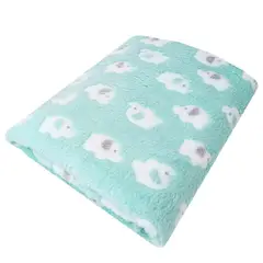 BABY MERINOS - Manta Felpa Bebé - Elefantes - S2350