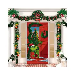 GENERICO - Funda Navideña Para Puerta 410878-3-21