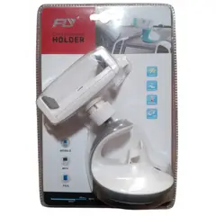 FLY - Holder - Soporte Ajustable Teléfono Celular para Auto - Plomo