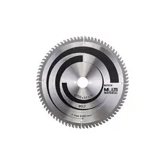 BOSCH - Disco De Sierra 10 80 D Multimaterial Alumin/melamine