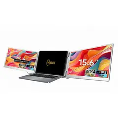 MAGNATTE - MONITOR PORTATIL Doble Pantalla Para Laptop LCD IPS 15.6" Full hd 60hz