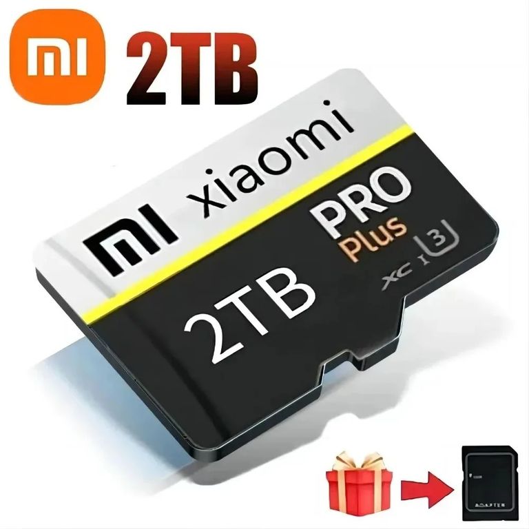 Tarjeta MicroSD PRO Plus 2TB + Adaptador SD Original