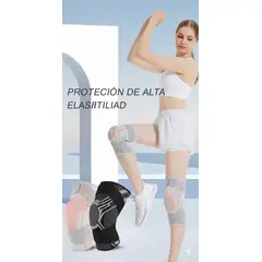 GENERICO - PAR DE RODILLERAS GEL VARILLAS Y BANDAS