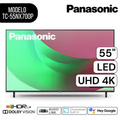 PANASONIC - Televisor 55" Pulg. LED 4K TC-55NX700P - Negro