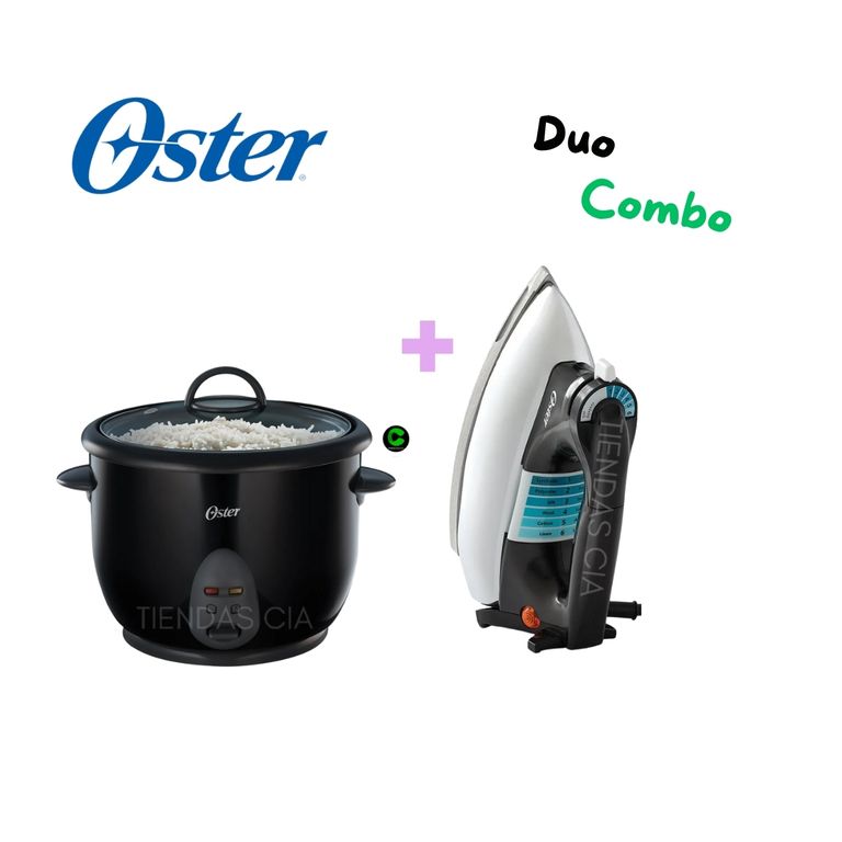 Combo Plancha Clásica y Olla Arrocera CKSTRC1700R