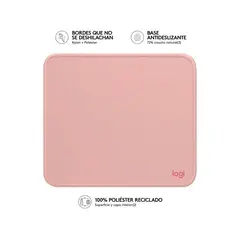 LOGITECH - Mouse Pad Rosado 200x230mm