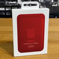 GENERICO - TARJETERO WALLET IPHONE CON LOGO ROJO