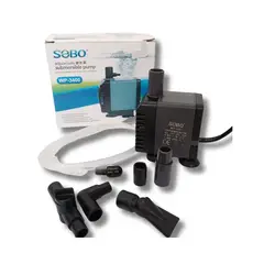 GENERICO - BOMBA SUMERGIBLE SOBO WP-3400 PECERA CASCADA HIDROPONÍA