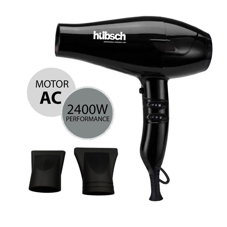 Secador de Cabello AC Negro 2400W